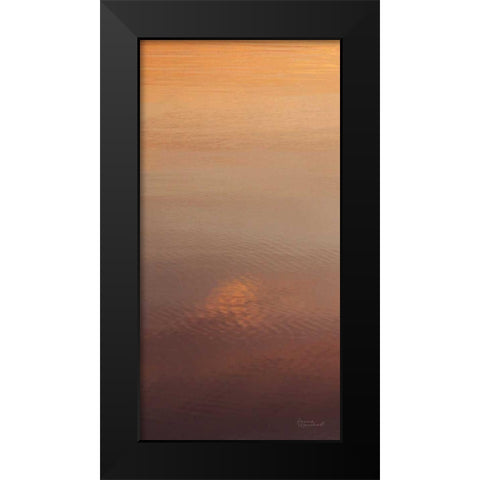 Kalaloch Reflections I Black Modern Wood Framed Art Print by Marshall, Laura