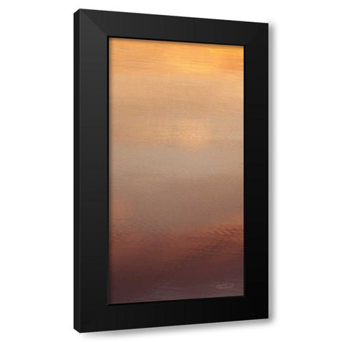 Kalaloch Reflections II Black Modern Wood Framed Art Print by Marshall, Laura