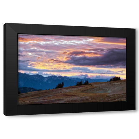 September Skies I Black Modern Wood Framed Art Print with Double Matting by Marshall, Laura
