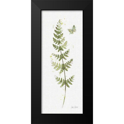 In the Forest VIII no distress Black Modern Wood Framed Art Print by Pertiet, Katie