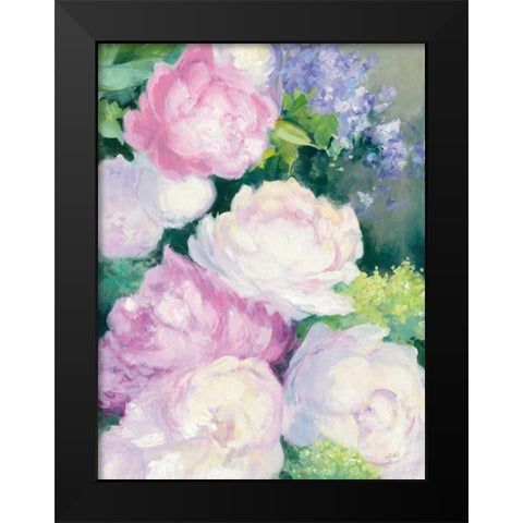 Summer Delight II Black Modern Wood Framed Art Print by Purinton, Julia