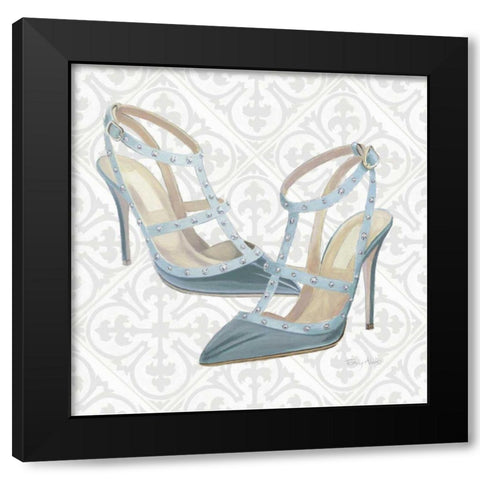 Must Have Fashion II Gray White Black Modern Wood Framed Art Print with Double Matting by Adams, Emily
