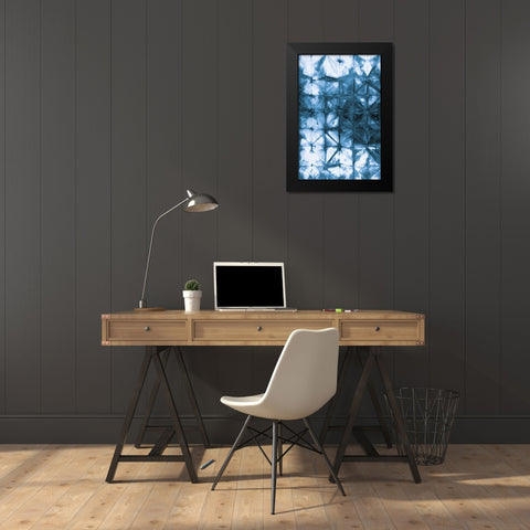 Kanari IV Indigo Black Modern Wood Framed Art Print by Averinos, Melissa