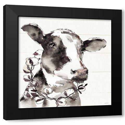 Country Life IV Black Modern Wood Framed Art Print by Tavoletti, Anne
