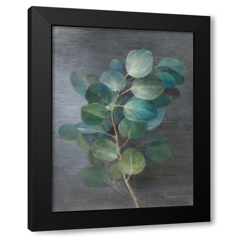 Fresh I Black Modern Wood Framed Art Print with Double Matting by Nai, Danhui