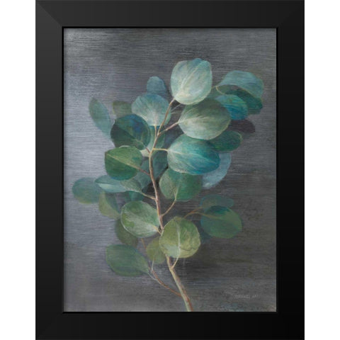 Fresh I Black Modern Wood Framed Art Print by Nai, Danhui