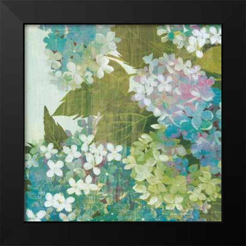 Grandiflora Bloom II Black Modern Wood Framed Art Print by Lovell, Kathrine