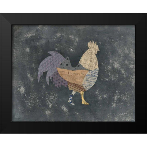 From the Butcher VI Black Modern Wood Framed Art Print by Prahl, Courtney