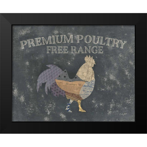 From the Butcher XI Black Modern Wood Framed Art Print by Prahl, Courtney