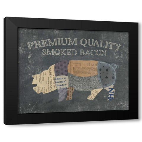 From the Butcher XII Black Modern Wood Framed Art Print with Double Matting by Prahl, Courtney