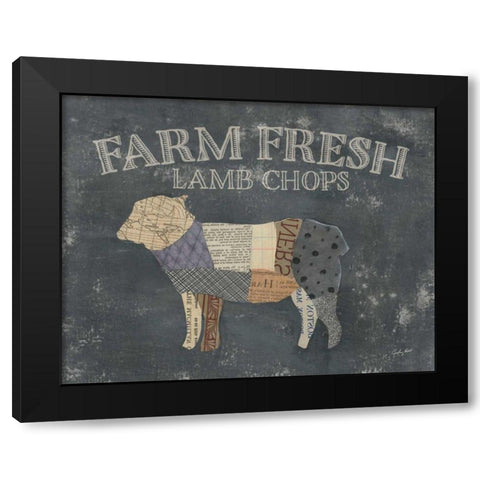 From the Butcher Elements 19 Black Modern Wood Framed Art Print by Prahl, Courtney