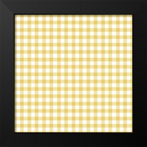 Baby Quilt Pattern 3 Black Modern Wood Framed Art Print by Grove, Beth