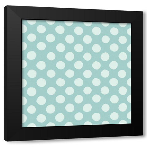 Baby Quilt Pattern 7 Black Modern Wood Framed Art Print by Grove, Beth