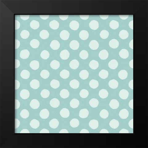 Baby Quilt Pattern 7 Black Modern Wood Framed Art Print by Grove, Beth