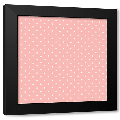 Baby Quilt Pattern 14 Black Modern Wood Framed Art Print with Double Matting by Grove, Beth
