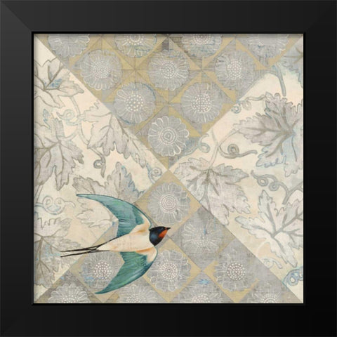 Sundown Black Modern Wood Framed Art Print by Lovell, Kathrine