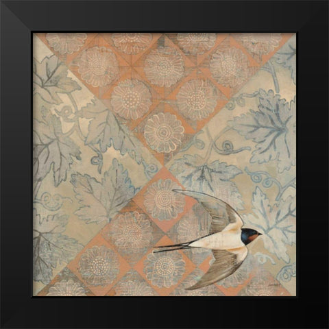 Sundown Black Modern Wood Framed Art Print by Lovell, Kathrine
