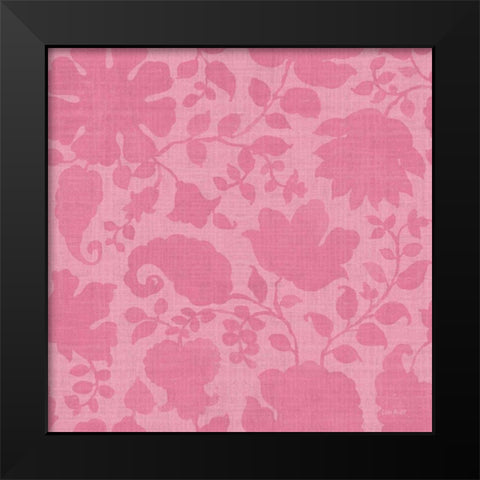 Pink Garden Step 04B Black Modern Wood Framed Art Print by Audit, Lisa