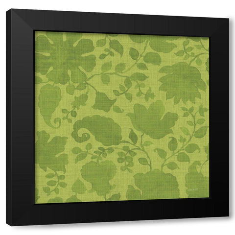 Pink Garden Step 04C Black Modern Wood Framed Art Print by Audit, Lisa