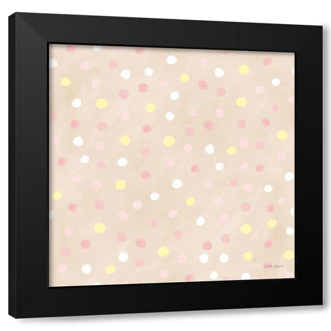 Coastal Baby Pattern XXIX Black Modern Wood Framed Art Print with Double Matting by Grove, Beth
