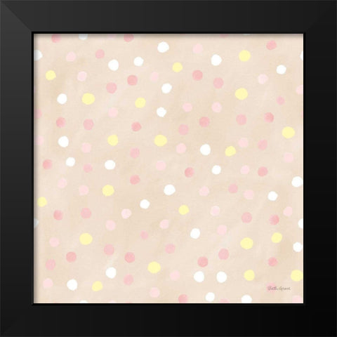 Coastal Baby Pattern XXIX Black Modern Wood Framed Art Print by Grove, Beth