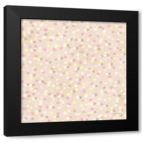 Coastal Baby Pattern XXXI Black Modern Wood Framed Art Print with Double Matting by Grove, Beth