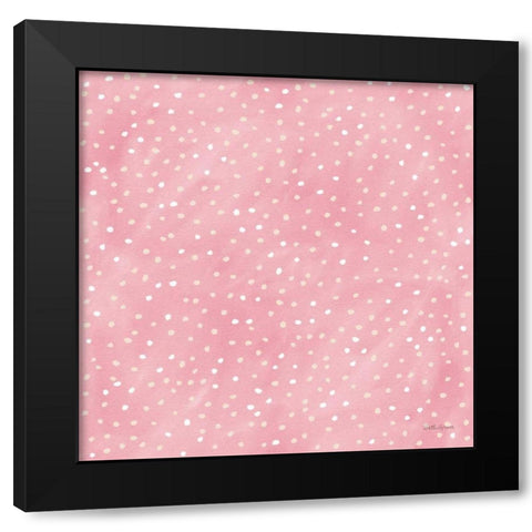 Coastal Baby Pattern X Black Modern Wood Framed Art Print by Grove, Beth