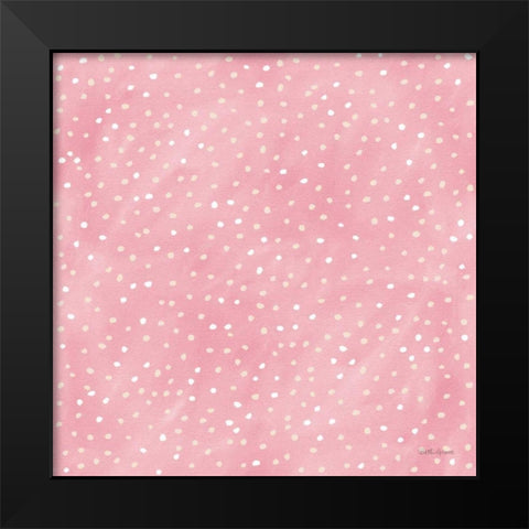 Coastal Baby Pattern X Black Modern Wood Framed Art Print by Grove, Beth