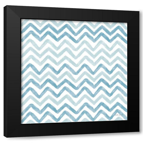 Coastal Baby Pattern XV Black Modern Wood Framed Art Print by Grove, Beth