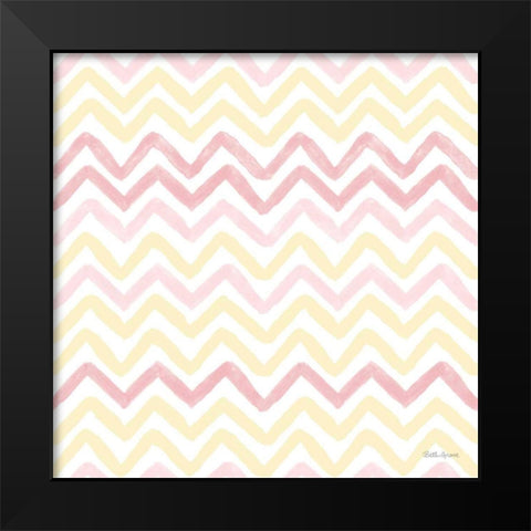 Coastal Baby Pattern XVII Black Modern Wood Framed Art Print by Grove, Beth
