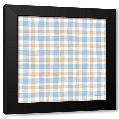 Coastal Baby Pattern XX Black Modern Wood Framed Art Print by Grove, Beth