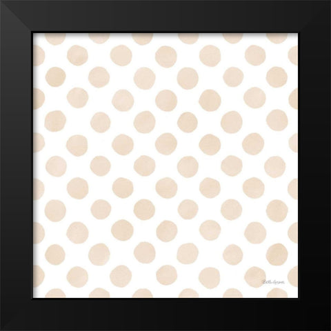Coastal Baby Pattern XXII Black Modern Wood Framed Art Print by Grove, Beth