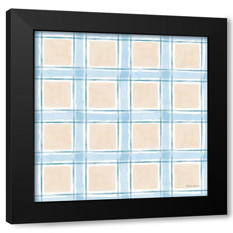 Coastal Baby Pattern XXVI Black Modern Wood Framed Art Print with Double Matting by Grove, Beth