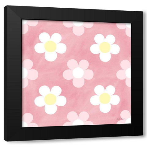 Coastal Baby Pattern XXXII Black Modern Wood Framed Art Print with Double Matting by Grove, Beth