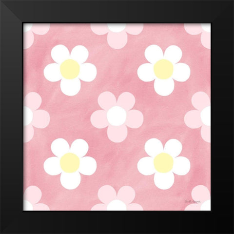 Coastal Baby Pattern XXXII Black Modern Wood Framed Art Print by Grove, Beth