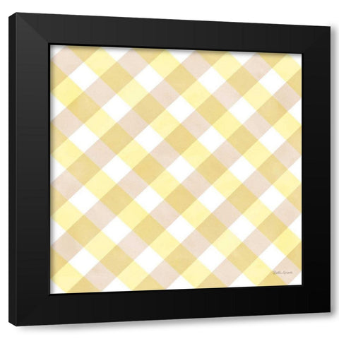 Coastal Baby Pattern XXXIII Black Modern Wood Framed Art Print with Double Matting by Grove, Beth