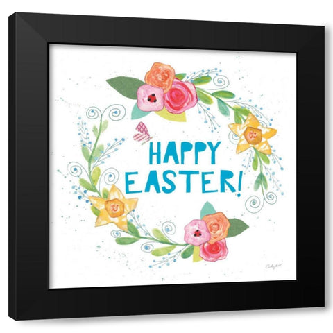 Spring Has Sprung III Black Modern Wood Framed Art Print by Prahl, Courtney