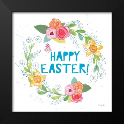 Spring Has Sprung III Black Modern Wood Framed Art Print by Prahl, Courtney