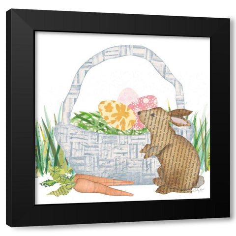 Spring Has Sprung VI Black Modern Wood Framed Art Print with Double Matting by Prahl, Courtney