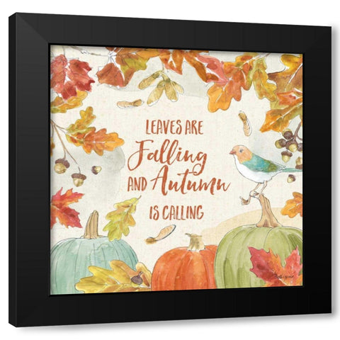 Falling for Fall IV Black Modern Wood Framed Art Print by Grove, Beth