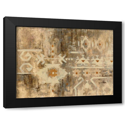 Southwest Design III Black Modern Wood Framed Art Print by Vassileva, Silvia