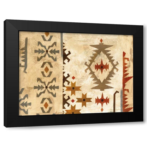 Southwest Design V Black Modern Wood Framed Art Print by Vassileva, Silvia
