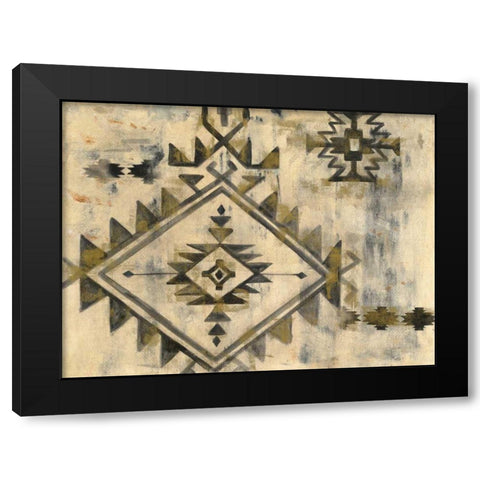 Southwest Design VI Black Modern Wood Framed Art Print by Vassileva, Silvia