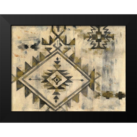 Southwest Design VI Black Modern Wood Framed Art Print by Vassileva, Silvia