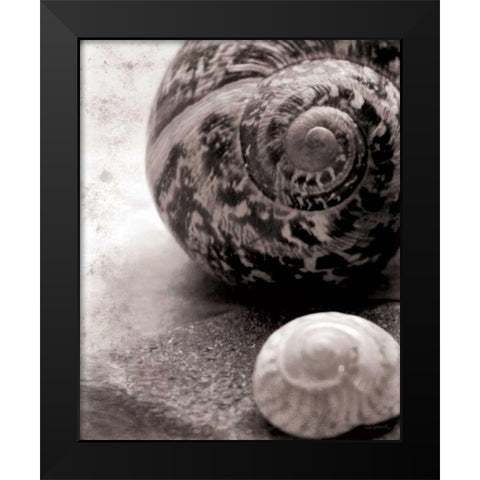 New Discoveries No Border Black Modern Wood Framed Art Print by Schlabach, Sue