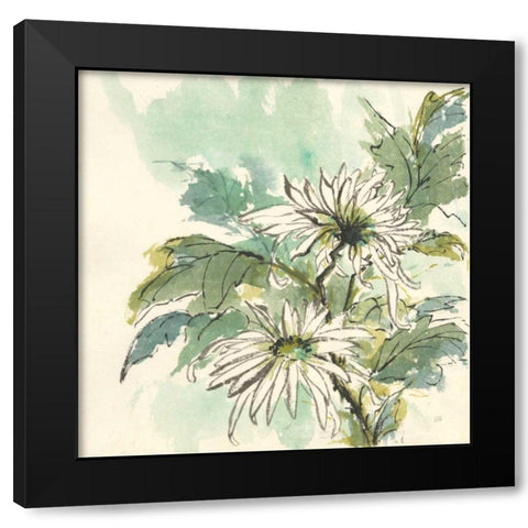 Snowmum I Black Modern Wood Framed Art Print by Paschke, Chris