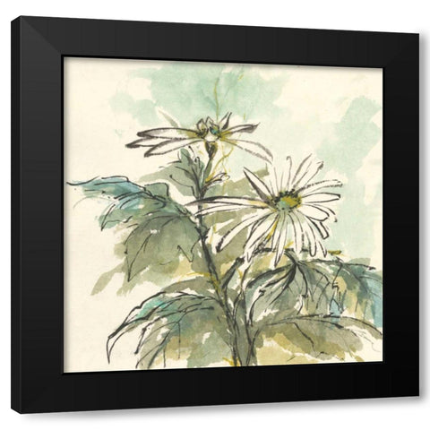 Snowmum II Black Modern Wood Framed Art Print by Paschke, Chris