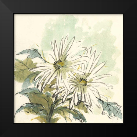 Snowmum III Black Modern Wood Framed Art Print by Paschke, Chris