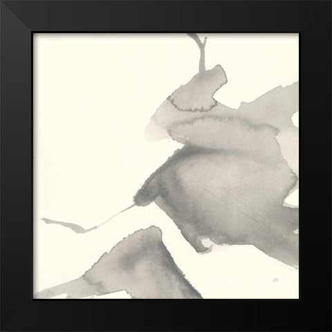Gesture III Black Modern Wood Framed Art Print by Paschke, Chris