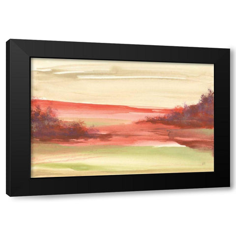 Red Rock IV Black Modern Wood Framed Art Print by Paschke, Chris
